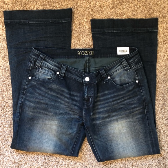 NWT Rock & Roll Cowgirl Trousers 36x32 - Picture 1 of 4